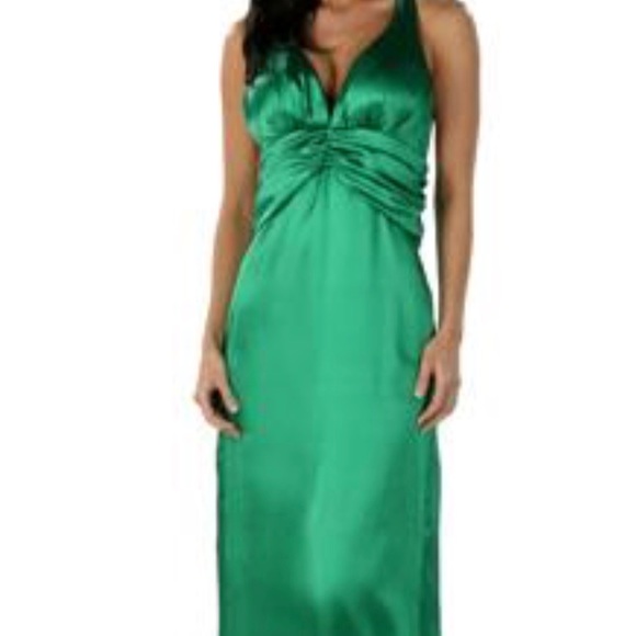 Emerald Evening/Prom Gown - Picture 3 of 3